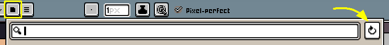Reload palette presets